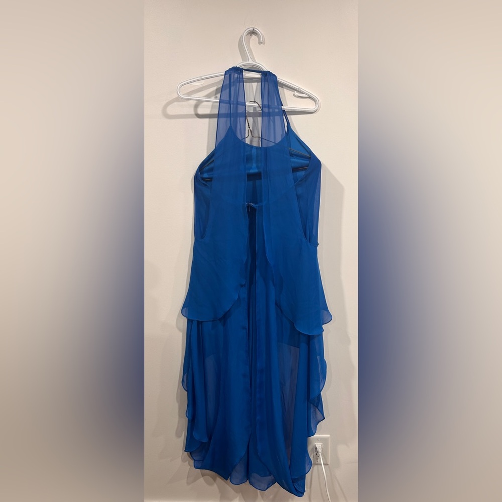 Cache High Low Blue Dress - Picture 4 of 6